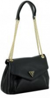 Überschlagtasche Guess Laryn Convertible Flap Kettenhenkel schwarz