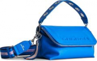 Azurblaue Überschlagtasche Desigual Venecia Half Logo Navy