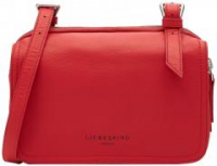 knallrote Schultertasche Liebeskind Radiant Mareike Crossbody S Echtleder 