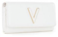 weiße Geldtasche mit Überschlag Valentino Coney Bianco