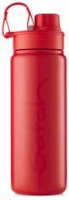 Satch Metallflasche Red Edelstahl Drehverschluss rot