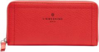 Portemonnaies Liebeskind Gigi Fiesta Red Ledernarbung Damen RFID