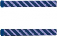 Klettbänder blau gestreift Satch Pack Swaps Stripe Blue