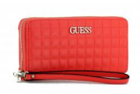 Damen Brieftasche Guess Matrix SLG Red gesteppt