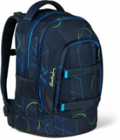 Satch Pack Blue Tech Swap your Style Jugendrucksack dunkelblau