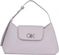 Hobotasche Pastell Lila Re-Lock Shoulder Bag Iris Calvin Klein