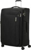 extragroßer 4-Rad-Trolley Samsonite Recyclex Respark Spinner 82cm erweiterbar schwarz