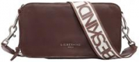 Liebeskind Schultertasche bordeaux Clarice Echtleder