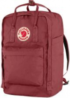 roter Schulrucksack Fjällräven Kanken Laptop 17 Ox Red Dunkelrot