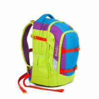 Satch Pack mitwachsende Schultasche Flash Jumper blau grün lila