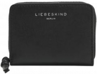 schwarze Ledergeldtasche Liebeskind Berlin Black RFID Schutz Annie Alexis