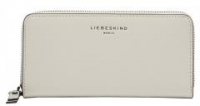 Liebeskind Berlin Pale Moon Carter Paper Bag Sally Beige Taupe Zipbörse RFID Schutz