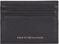 Premium Leder Etui Tommy Hilfiger Schwarz RFID