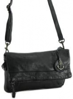 Crossbody Patricia Harbour 2nd Anchor Love umklappbar 2in1 Ash Black
