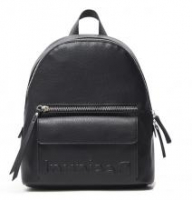 Citybackpack Desigual Embossed Half schwarz Negro Mombasa Mini